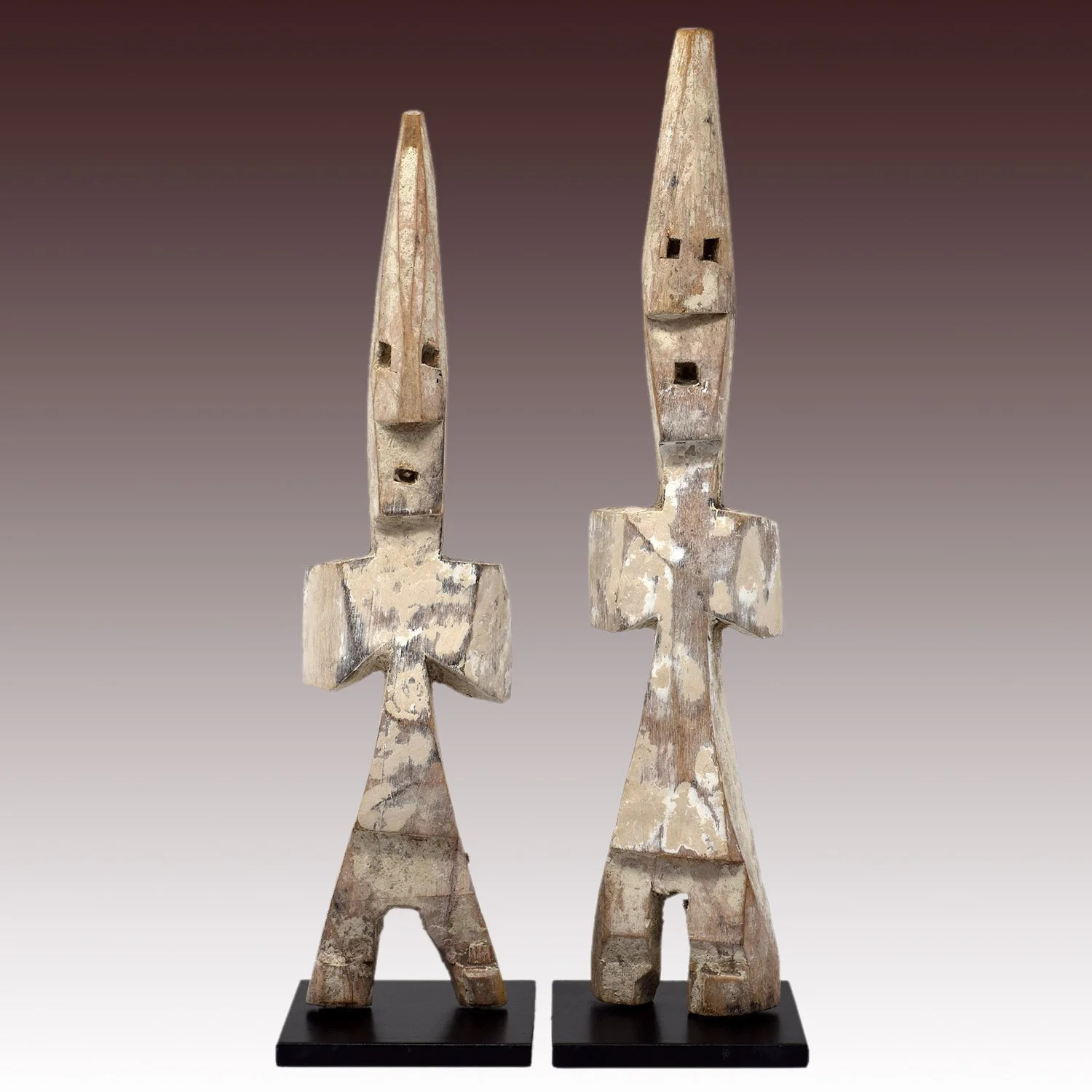 Aklama Spirit Twin Figures #5 — Morgan Oakes Gallery